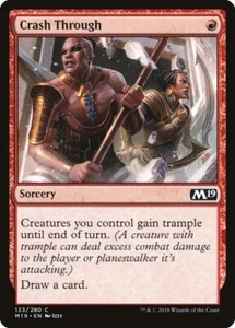 Crash Through (133) Core Set 2019 M19 MTG Magic - Picture 1 of 1