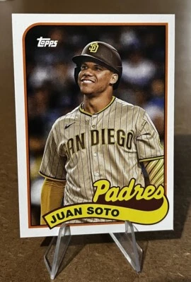 Juan Soto & Fernando Tatis Jr 2023 Topps Archives 1989 DOUBLEHEADERS Insert - Image 1 of 2