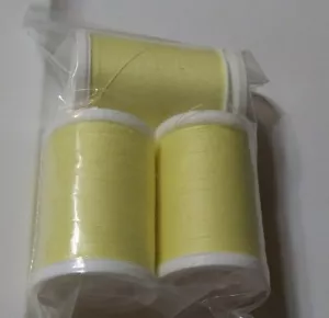 Coats & Clark XP Polyester Sewing Thread 3 spools 250 yd ea BABY YELLOW - Picture 1 of 2