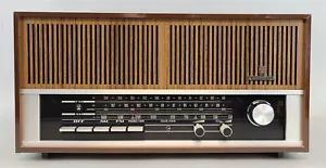 Grundig Modell RF 121U Solid State Radio AM/FM/Phono 1969 mit Box & Handbuch funktioniert - Bild 1 von 10