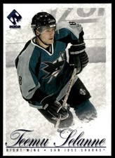 2002-03 PACIFIC PRIVATE STOCK BLUE TEEMU SELANE