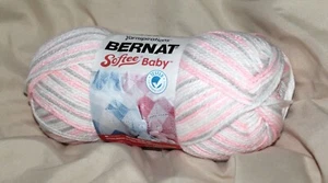 Bernat Softee Baby, 4.25 oz, 312 yds, Pink Flannel, Light3, Yarnspirations - Foto 1 di 5