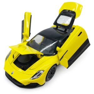 1/32 Maserati MC20 Model Car Diecast Toy Cars Metal Vehicle Toys for Boys Yellow - Picture 1 of 12