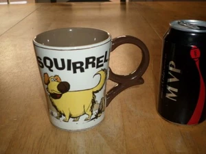 [DISNEY] MOVIE Up -- DOG: DUG - "SQUIRREL !", Ceramic Coffee Cup / Mug, VINTAGE - Picture 1 of 11