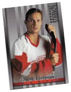 Steve Yzerman #10 1997-98 Donruss Studio Hockey Card NM-Mint