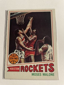 1977-78 Topps - White Back #124 Moses Malone