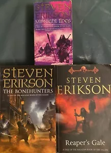 Steven Erikson novels x 3 - Picture 1 of 1