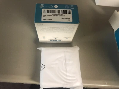 ANKER Elite Dual Port White 24w , Powerport 2 With PowerIQ NIB USB WALL CHARGER - Image 1 of 4