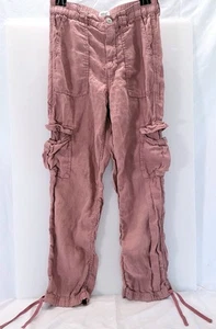 Pantaloni cargo BDG Y2K donna taglia small vita media rosa polvere larghi Urban Outfitters - Foto 1 di 15