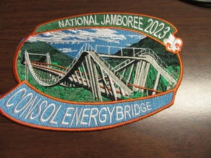 2023 National Jamboree Consol Energy Bridge Back Patch    K2 - Picture 1 of 1