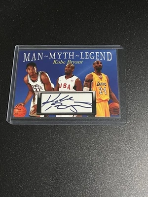 Kobe Bryant Man Myth Legend edição limitada fac-símile/1000 - Imagem 1 de 2