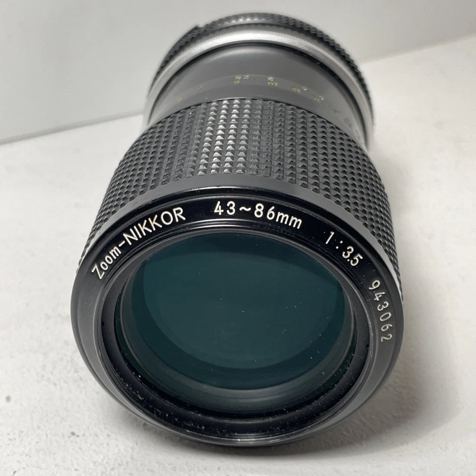 Nikon Ai Zoom Nikkor 43-86mm f3.5 MF Lens for F Mount Camera From JAPAN - Image 1 of 4