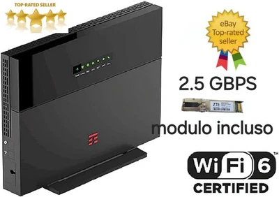 Modem TIM Hub + Executive 2.5 GB ZTE Router WiFi 6 Plus Fibra Ultraveloce Ftth - Immagine 1 di 4