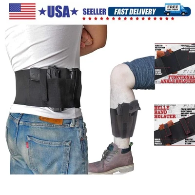 Ultimate Comfort Concealed Carry System: Belly Band Holster + Ankle Holster Set - Image 1 of 4