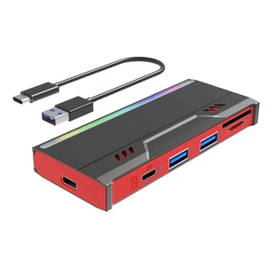 Multifunktionales M.2-Festplattengehäuse Unterstützt TF/-Karte, NVME/NGFF-P3035 - Afbeelding 1 van 10