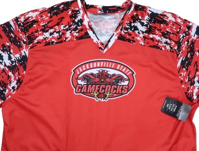 CAMISETA DE FÚTBOL AMERICANO DE MALLA NUEVA CON ETIQUETAS PROSPHERE JAX STATE GAMECOCKS JACKSONVILLE FL 2XL Foto 1 de 4