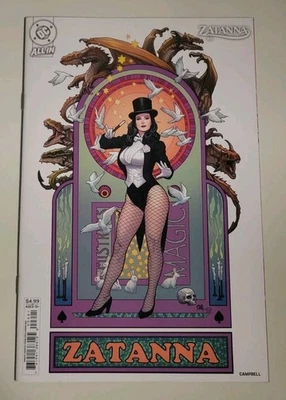 ZATANNA #6 (OF 6) 07/16/2025 VF+ CVR B FRANK CHO DC COMICS - Image 1 of 4