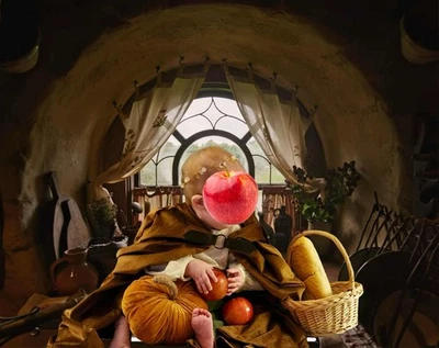 Camisa Hobbit o Medieval Dama Talla 18-24 Meses Para Halloween, Nueva Con Etiquetas Foto 1 de 2