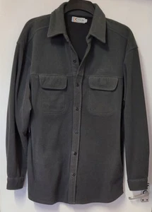 Tog 24 Men's Dark Grey Fleece Shirt Size L - Picture 1 of 5