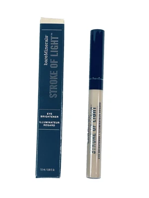 BareMinerals Stroke of Light Eye Brightener-Luminous 2 New In Box 0.18 oz/5.5mL - Image 1 of 3