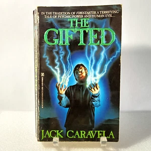 The Gifted Jack Caravela 1991 Zebra paperback 1st printing horror - Picture 1 of 6