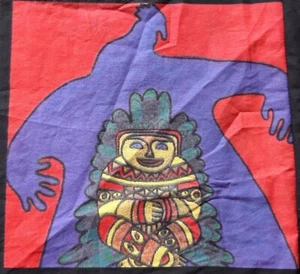 Kissen 20x20 baumwolle Schwarz die drei Fragezeichen ??? Der Fluch des Rubins - Bild 1 von 3