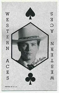 Wade Preston Western Aces Cowboy Penny Arcade Karte (wkm) - Bild 1 von 1