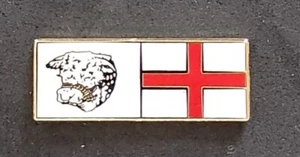 HEREFORD FC / ST GEORGES CROSS ENGLAND BADGE* - Picture 1 of 1
