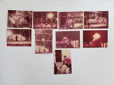 Vintage 1980s Circus Photos Lot Fire Breathing Trapeze Rhino Monkey