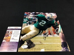 JON BEASON MIAMI HURRICANES SIGNED AUTOGRAPHED 8X10 PHOTO JSA COA T38693 - Picture 1 of 1
