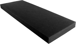 Espuma de alta densidad de carbón de 1" de grosor x 24" de ancho x 72" de largo ideal para almohadilla de espuma... - Imagen 1 de 8