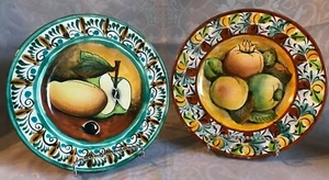 MAYOLICA SANTA ROSA ~ HAND PAINTED WALL PLATE ~ YOU CHOOSE ~ 1+ SHIP ~ MEXICO - Picture 1 of 12
