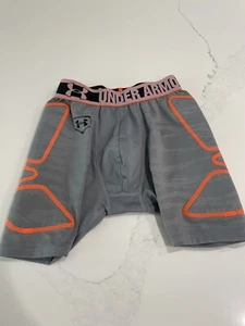 Under Armour Boys Youth Small Compression Padded Baseball Sliding Shorts under - Picture 1 of 4