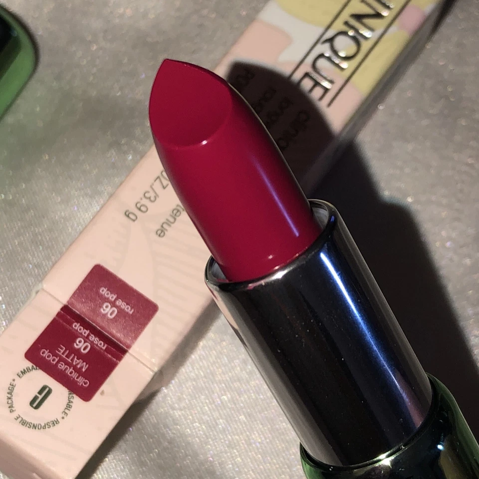 Clinique Pop Longwear Lipstick - Satin # 06 Rose Pop.13oz