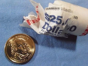 2007 P James Madison Presidential Dollar Brilliant Uncirculated, FREE SHIPPING - Picture 1 of 3