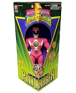 Mighty Morphin Power Rangers Pink Talking Ranger neu werkseitig versiegelt 1995 - Bild 1 von 1