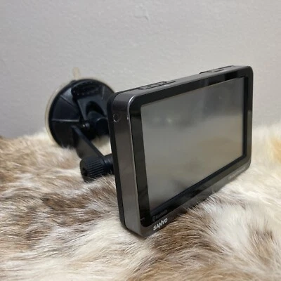 Sanyo Easy Street NVM-4370 Mountable Portable GPS W/suction mount PARTS Only - Image 1 of 4