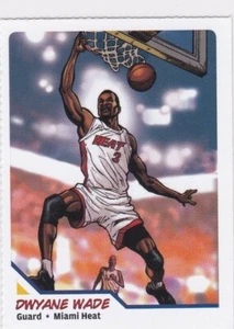 DWYANE WADE SI for KIDS Magazine Basketball Comic Card Miami Heat Dwayne RARE! - Picture 1 of 2