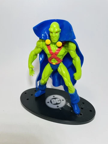 DC Comics Martian Manhunter 5" Action Figure Justice League Vintage 1998 Cover