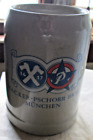 Vintage Simon Gerz .5L Beige Hacker-Pschorr Brau Mug Munchen, Germany Used