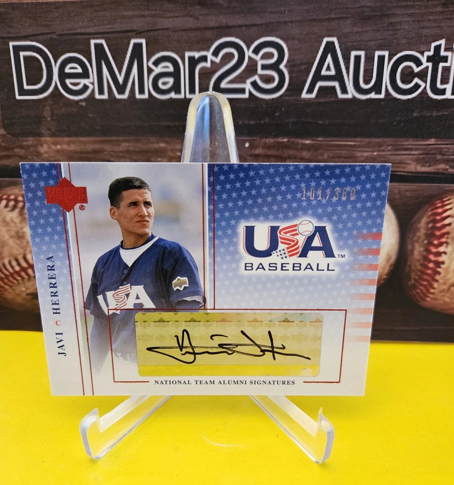 2004-05 USA Baseball National Team Alumni Signatures #JH Javi Herrera 101/360 - Image 1 of 1