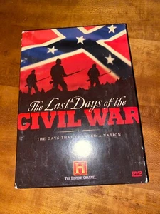 THE LAST DAYS OF THE CIVIL WAR-HISTORY CHANNEL (DVD, 2003, 2-DISC SET)-COMPLETE - Picture 1 of 5