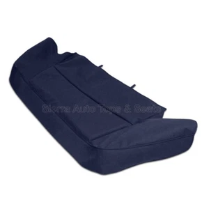 Jaguar XJS Boot Cover 89-93 w/ Sewn-in hardware, Blue Twillfast II Cloth - Picture 1 of 4