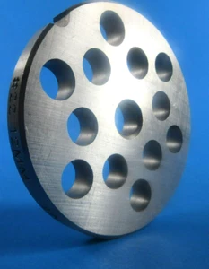 #22 x 1/2" agujeros INOX ACERO INOXIDABLE placa picadora de alimentos corte profesional KG 22 máquina de salchichas - Imagen 1 de 3