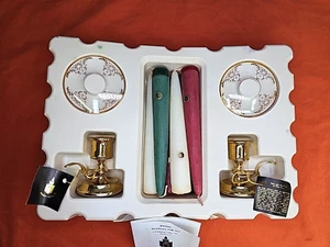 PartyLite Kerzenhalter Geschenkset Vintage Messing Newbury P9506 - Bild 1 von 11