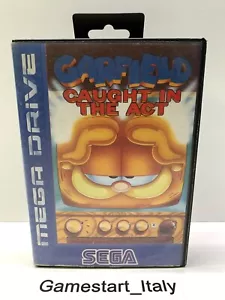 GARFIELD CAUGHT IN THE ACT - SEGA MEGA DRIVE - GIOCO USATO PAL VERSION - Foto 1 di 17