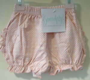 NWT Serendipity by Shrimp & Grits Floral Ruffle Fanny Bloomer Shorts Size 6M