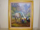 Wang Tung 王董  Contemporary Original Chinese Artist's Oil Painting On Canvas