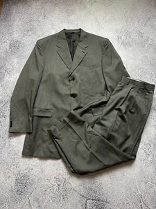 Big Guy Canali Proposta Grey Suit Size IT58 US48 XL - Picture 1 of 24