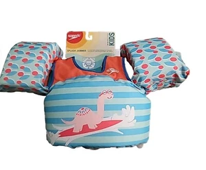 Speedo Splash Jammer Life Jacket Vest Kids Weight 33-55 lbs Dinosaur Surfing - Picture 1 of 9